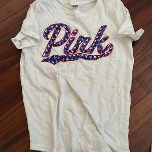 PINK bling tee